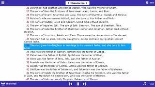 Audio Bible: 1 Chronicles