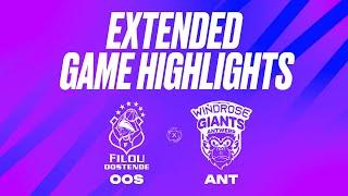 Filou Oostende vs. Windrose Giants Antwerp - Game Highlights