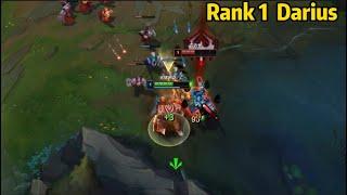 Rank 1 Darius: He DESTROYED Master Aatrox at Level 1！