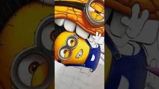 Despicable Me 4 Time Lapse #art #drawing #despicableme4 #despicableme #minions #timelapse