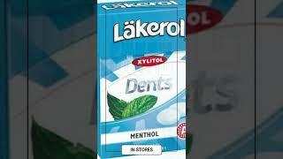 Cloetta Lakerol Dents Menthol Pastilles 1 Box of 85g 3oz