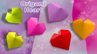 Fold Your Heart Out! Easiest 3D Inflatable Origami Heart/Perfect for Beginners! USA, Canada, Europe)