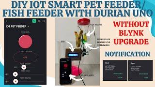 DIY IOT Smart Pet Feeder With Durian UNO