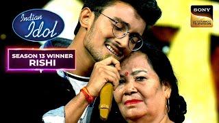 "Surmayee Ankhiyon Mein" पर माँ के लिए एक Special Rendition | Indian Idol 13 |Season 13 Winner-Rishi