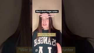 Part 2️ #pov : Du musst immer ein Finger runter machen wenn die Aussage auf dich zutrifft #shorts