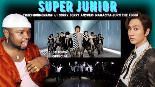 DISCOVERING Super Junior-Twins,Bonomana, U, Sorry Sorry Answer,[...] &BURN the FLOOR Honest Reaction