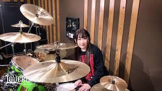 LOVEBITES - Haruna - In the studio