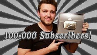 SILVER PLAY BUTTON UNBOXING! w/MegaJSK123