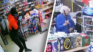 Liquor Store Owner Shoots Armed Robber With Shotgun