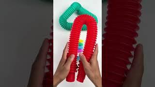 DIY Creating Odd-ASMR POPs TUBE #diy #satisfyingvideos #relaxing  #creative #oddasmr #poptubesounds