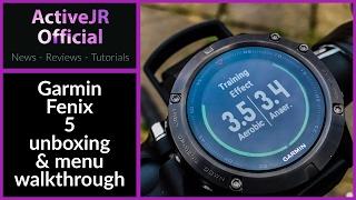 Garmin Fenix 5 unboxing setup and features overview - Best Fitness watch 2017