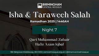 LIVE: Isha & Taraweeh Prayers - Night 7