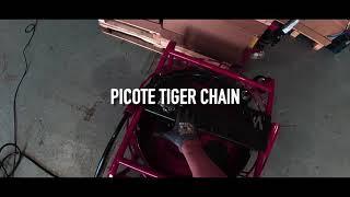 Picote Tiger Chain, High speed pipe cleaning