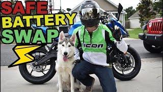 Ninja 300 Battery Removal & Replacement - THE BEST GUIDE!