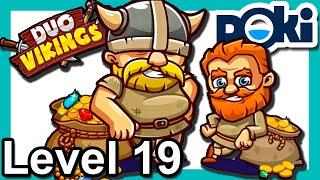 Duo Vikings Level 19 [GAMEPLAY] poki.com