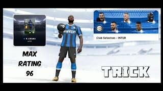 How To Get R. LUKAKU In INTER Club Selection | PES 2020 Mobile