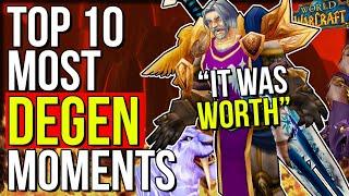 Top 10 Most DEGEN Moments of Classic WoW | World of Warcraft