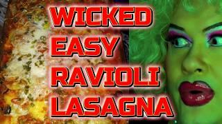 WICKED EASY RAVIOLI LASAGNA RECIPE - Jolean Does it #cooking #cookingvideo #recipe