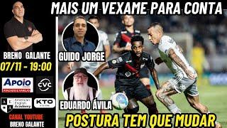 AO VIVO MAIS UM VEXAME PARA CONTA   POSTURA TEM QUE MUDAR