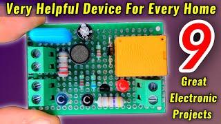 9 helpful Electronic Projects for Beginners