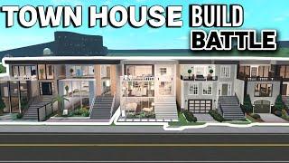 $1M TOWN HOUSE BUILD BATTLE IN BLOXBURG