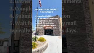 How to apply SSN #socialsecuritynumber #ssn #securitynumber