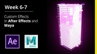 Creating Custom Effects in Maya and After Effects