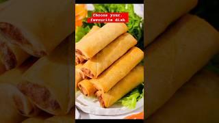 Choose your favourite dish #foodlover #food #eating