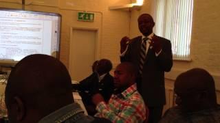 Mr Femi Onabolu - Response to the out-going chairman Dr Olumide Awe April 2013