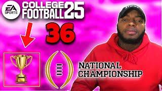 Trying To Win My 36th National Championship!