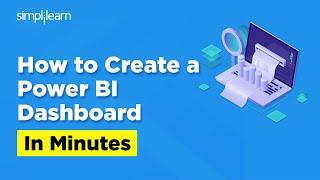 How To Create A Power BI Dashboard In Minutes in Power BI Desktop | Power BI | 2024 |  Simplilearn