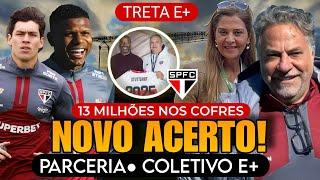 ACERTOU! SÃO PAULO FECHA E ANUNCIA PARCERIA E TEM OUTRA CHEGANDO! CASARES X LEILA | COLETIVO DO SPFC