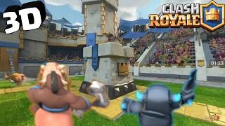 3D ВИРТУАЛЬНАЯ РЕАЛЬНОСТЬ CLASH ROYALE 360 : ПРАВДА!