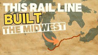 Now The Only High-Speed Rail Line in the Midwest.  A ride on the rail line that built the Midwest.