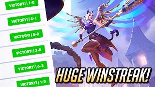 Huge End Of Season Winstreak!  Mercy In Season 12 - Overwatch 2