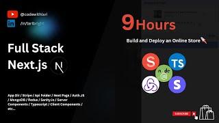 Build & Deploy an Online Store with Next.js, Typescript, Redux, Sanity.io, Auth.js, MongoDB & Stripe