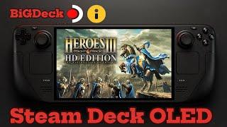 Heroes of Might & Magic III: HD Edition | Steam Deck OLED Performance Review