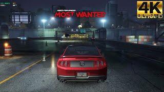 Need for Speed Most Wanted  Ford Mustang Boss 302 - Gameplay [RTX3080Ti 4K60FPS]