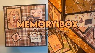 MEMORY BOX | Autumn Leaves - Store Your Albums!