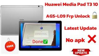 Huawei Media Pad T3 10  AGS-L09 Hard Reset And Latest Frp bypass easy% Trusted method Try and enjoy