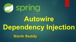 Spring | Autowire | Dependency Injection | Spring Boot