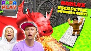 Паркурим в Escape The Dungeon Obby!