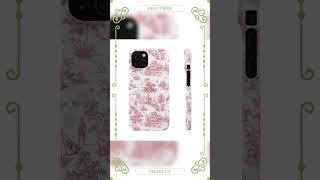 Snap Pink Vintage French Toile Cute Phone Cases for Samsung Galaxy S24, S23, S22, S21, S20, Plus,...