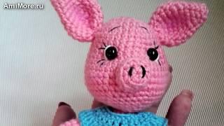 Амигуруми: схема Свинки. Игрушки вязаные крючком - Free crochet patterns.