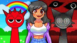 Sprunki Joins Aphmau in Roblox!