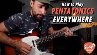 Fretboard Freedom - The Pentatonic Scale in All 5 Positions - Blues Rock Guitar Lesson