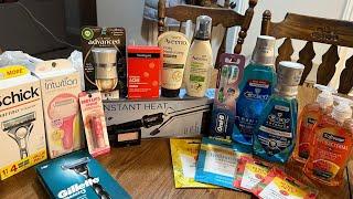 ASMR: Couponing Haul, and other stuff