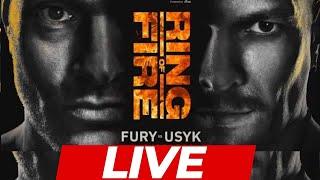 TYSON FURY vs. OLEKSANDR USYK  | LIVE STREAM COVERAGE