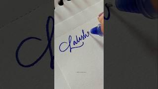 How to Sign the letter L| Latisha️ #ytshorts #shorts #youtubeshorts #signature