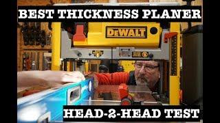 Best Benchtop Thickness Planer ~ Head-to-Head